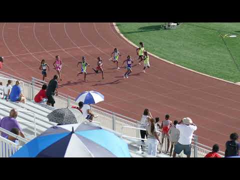 2021 AAU Track and Field Region 17 - Girls 100 Meter 8-under