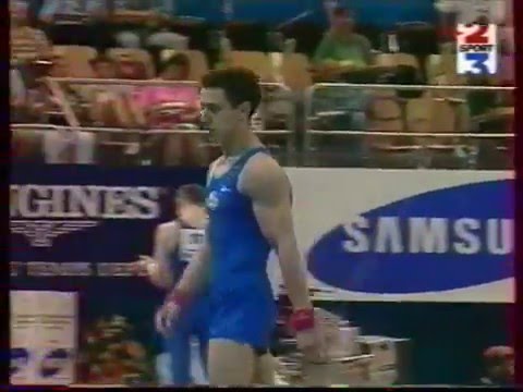 Nikolai KRYUKOV (RUS) floor - 1997 Lausanne worlds AA