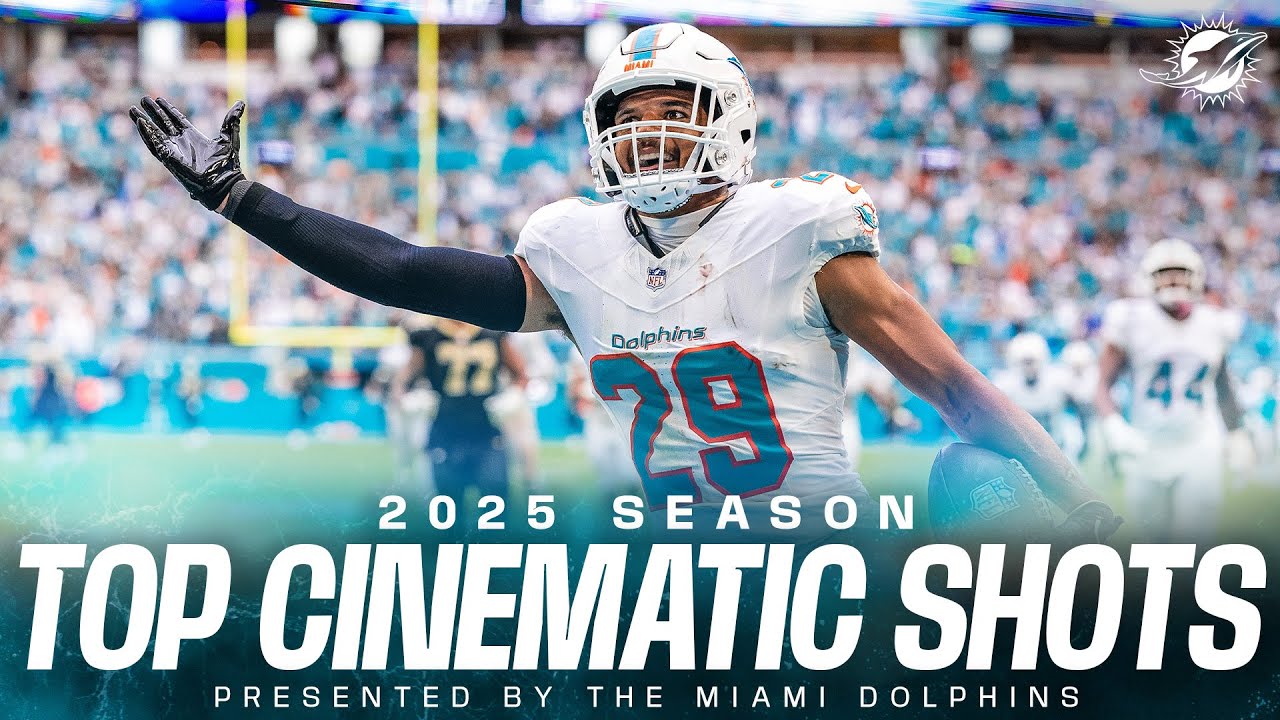 Best Cinematic Shots of the 2025 Season | Miami Dolphins