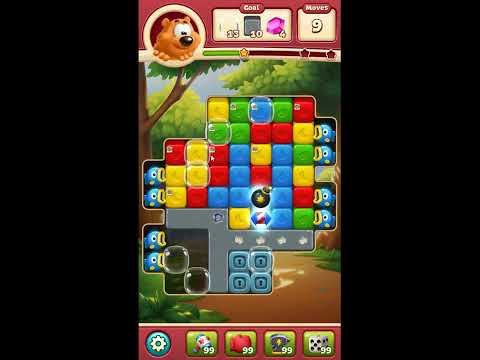 Toon Blast Level 6616 - NO BOOSTERS 🐻🐺🐱 | SKILLGAMING ✔️