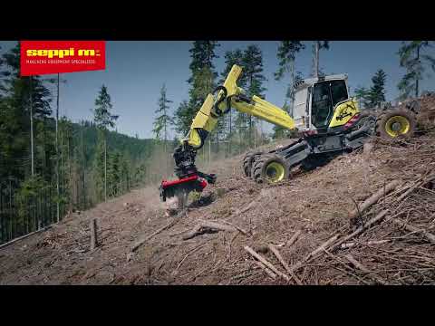 SEPPI M. - E20 direct Excavator Forestry Mulchers with Direct Drive