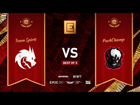 Team Spirit vs PuckChamp, DPC EEU 2021/22, bo3, game 2 [CrystalMay & Jam]