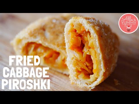 Best Fried Cabbage Piroshki Recipe!