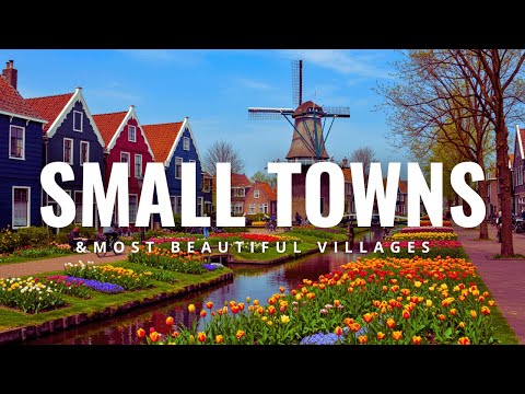 50 Most Beautiful Tiny Small Towns & Villages To Visit In Europe | 4K