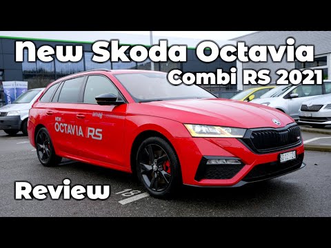 New Skoda OCTAVIA Combi RS 2021 Review Interior Exterior