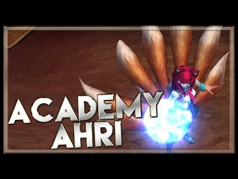 Academy Ahri - Skin Spotlight - League of Legends