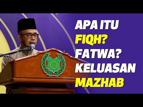 Prof Dr MAZA - Apa Itu Fiqh? Fatwa? Keluasan Mazhab