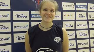 Ale to był mecz! Siatkarki Enea Energetyka wygrały w Krośnie 3:0. MVP meczu została Zofia Sobanty!