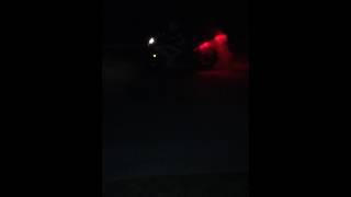 Very first burnout on gsxr600