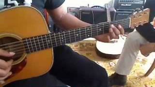 Learn to play Blues guitar. Robert Johnson style in A. Part 1 -