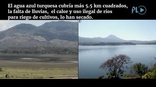 OREMOS. LOS NIÑOS MUEREN DE HAMBRE. LA TERRIBLE REALIDAD DE UNA LAGUNA GUATEMALTECA AFECTADA POR EL 