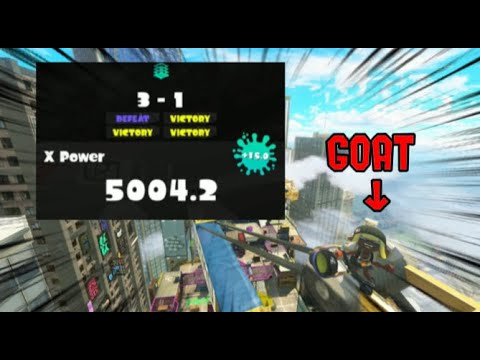 XP5000 ALREADY?! [Splatoon 3 GOATplay]