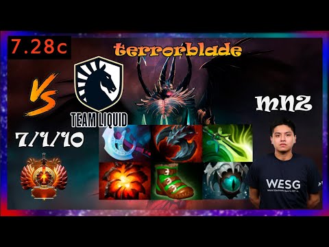 mnz terrorblade hc vs liquid | Thunder predator vs liquid | Full Gameplay 7.28c | Dota 2 Pro Replays