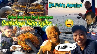 Download lagu Bakar ikan hasil pancingan//SAMBALNYA BIKIN NGILER...🤤 mp3