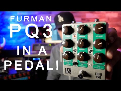 Furman PQ3 IN A PEDAL - Master Effects EQFH PRO