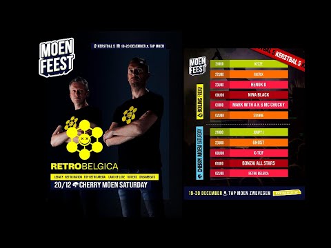 DJ Mix -  Retro Belgica @ Cherry Moen Saturday, Moen Feest 2025 #retro