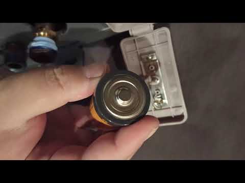How To Remove and Install D-Cell Batteries for Marey Tankless Water Heaters