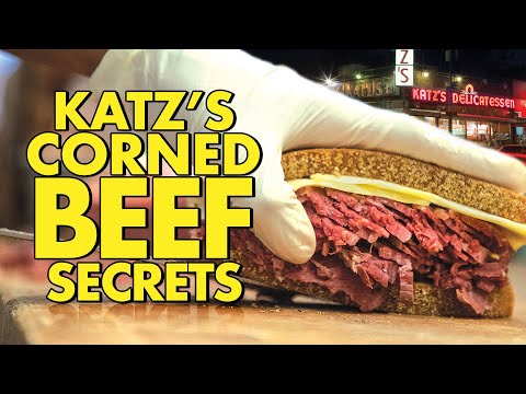 Katz's Corned Beef History  | Behind The Counter at Katz's Deli