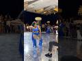 Bride had the sweetest wedding serenade for her husband #blackove #bluewedding