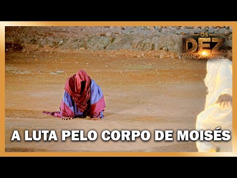 Anjo Miguel disputa corpo de Moisés com o diabo | OS DEZ MANDAMENTOS