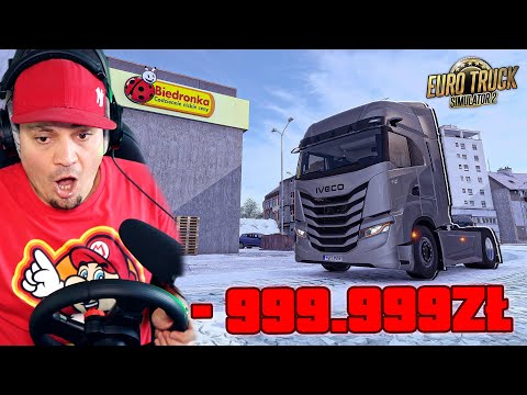🚛 KUPIŁEM NOWE IVECO ZA 1.000.000 PLN I JEŻDZĘ PO BYTOMIU! | Euro Truck Simulator 2