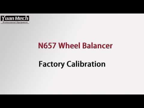 N657 Wheel Balancer Operation