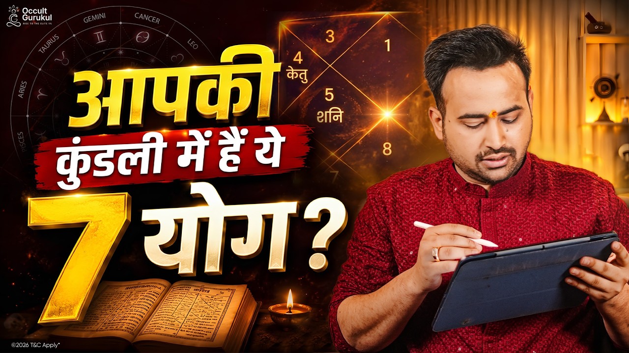 Kya Aapki Kundli me hai ye 7 Yog? | Kundali Analysis by Astro Arun Pandit | Occult Gurukul