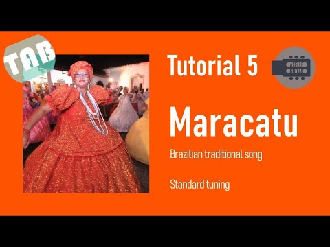 Easy Classical Guitar Tutorials by Axelle - 5 - Maracatu [TABS]