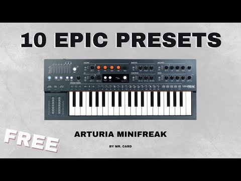 [FREE] 10 Epic Presets – Arturia MiniFreak | Sound Demo (No Talking)