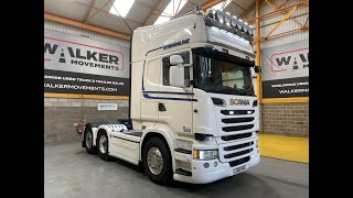 Тягач Scania R580 V8 TOPLINE *EURO 6* 6X2 TAG AXLE TRACTOR UNIT – 2016 – LD66 | Изображение 4 - Autoline