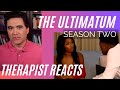 Ultimatum S2 #1 - (Beginnings) - Therapist Reaction