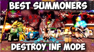 New Best Summoner Units DESTROY Infinite Mode! | ASTD Challenge