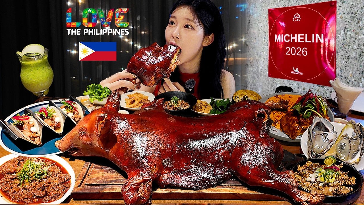 필리핀 마닐라 미쉐린 가이드 먹방 1탄! 🇵🇭