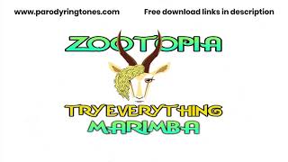 Zootopia Try Everything (Marimba Remix Ringtone)