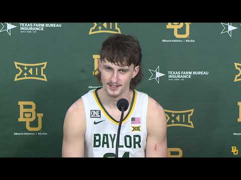 Baylor Basketball (M): Postgame vs. Oklahoma State