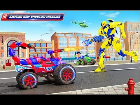 Scorpion Robot Monster Part-2 | Rescue City Truck Transform Robot Android GamePlay | By Game Crazy