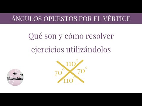 Ángulos Opuestos por el Vértice