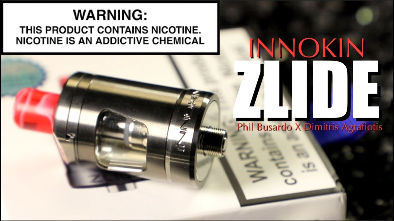 ZLIDE Sub-ohm Tank By INNOKIN X Phil Busardo X Dimitris Agrafiotis ~Vape Tank Review~