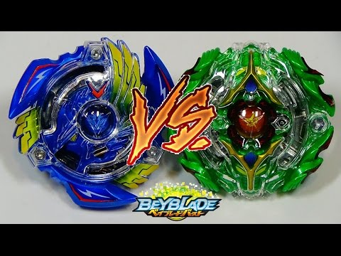 Beyblade Burst BATTLE!! Victory Valkyrie B.V. vs Yaeger Yggdrasil G.Y. ベイブレードバースト