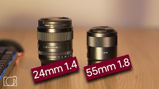 Why the Sony 24mm 1.4 is the BEST Sony Lens for Video (When Combined With Sony 55mm 1.8)