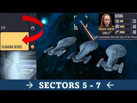 Star Trek Voyager: Across The Unknown: Hidden Characters + Techs - Sectors 5 - 7
