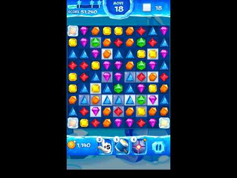 Jewel Pop Mania:Match 3 Puzzle Level 58 ( Jewel Ice Episode ) - Walkthrough ( No Booster )
