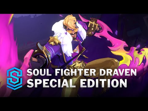 Special Edition Soul Fighter Draven Wild Rift Skin Spotlight