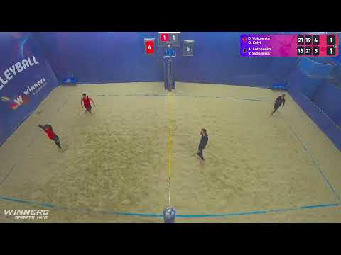 18:40 D. Vakulenko / O. Kulyk - A. Antonenko / V. Sydorenko 01.02.2023 | Winners Beach Volleyball