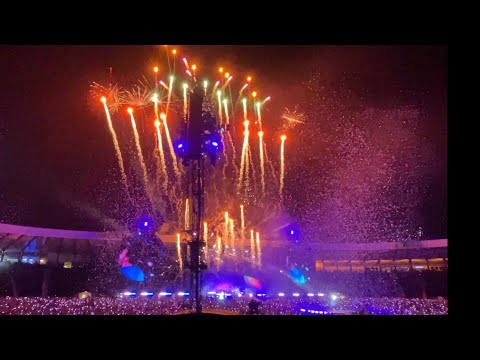 COLDPLAY A SKY FULL OF STARS ENDING LIVE AT HAMPDEN PARK GLASGOW NIGHT #2 24/08/22
