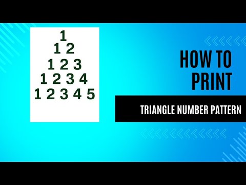 Learn To Code A Triangle Number Pattern In Java Step By Step Tutorial