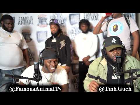 South Carolina Rapper Tmb Guch  Stops by Drops Hot Freestyle on Famous Animal Tv