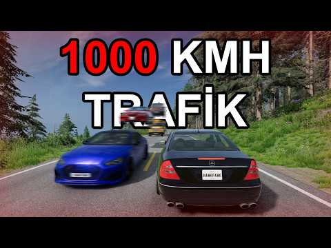 Manyak Trafik Başımıza Bela Oldu! │ Beam.ng Drive