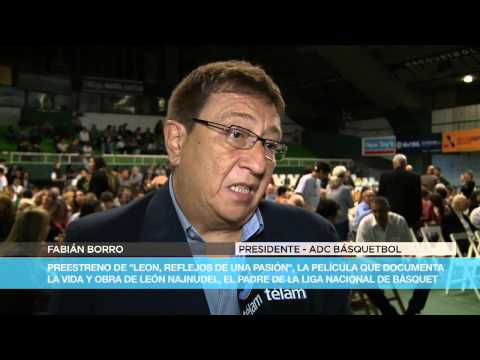 Preestreno del Documental homenaje a León Najnudel, el `padre` de la Liga de Básquetbol