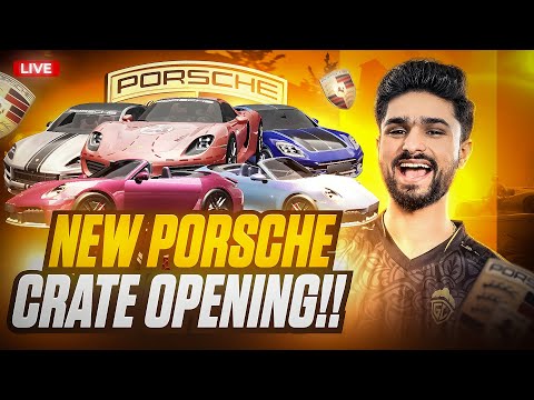 60K UC PORSCHE OPENING | ULTIMATE LEGEND RANK PUSH | BGMI LIVE